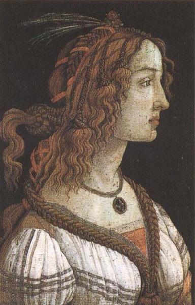 Sandro Botticelli Workshop of Botticelli,Portrait of a Young woman
